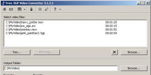 Free 3GP Video Converter 4.0.4